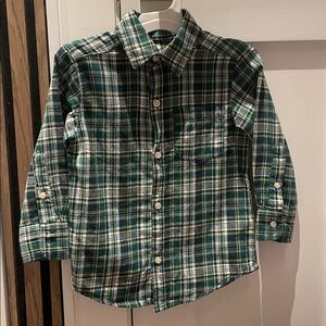 Carter's Forest Plaid Button-Down Shirt
